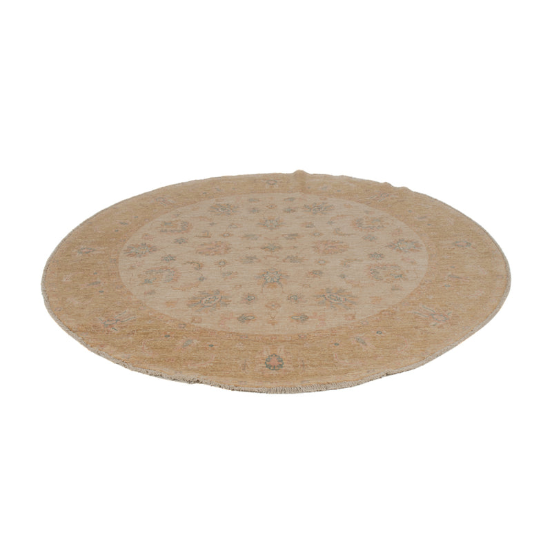 Tapis Ziegler ronde  - 200 x 198 cm - beige clair