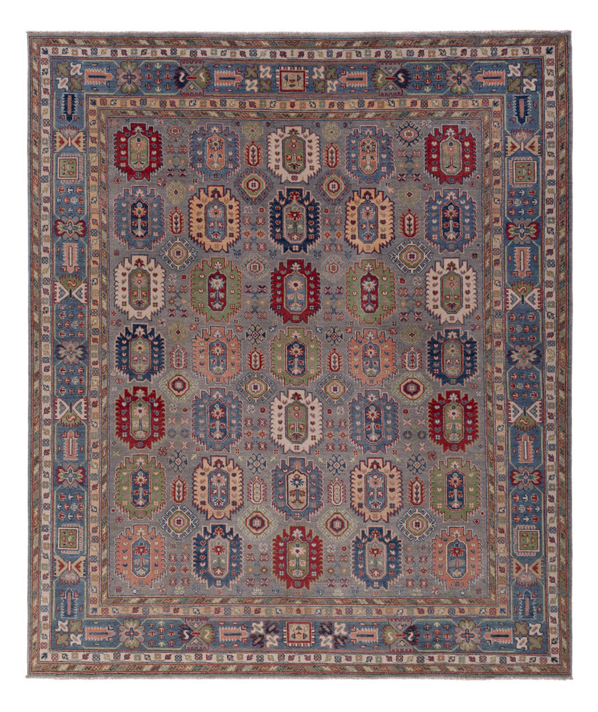 Ziegler Teppich - Kazak - 297 x 248 cm - dunkelbeige