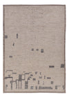 Berber Teppich 202x286cm - Wollteppich - Rechteckig / Hellgrau / 202 x 286 cm Rechteckig