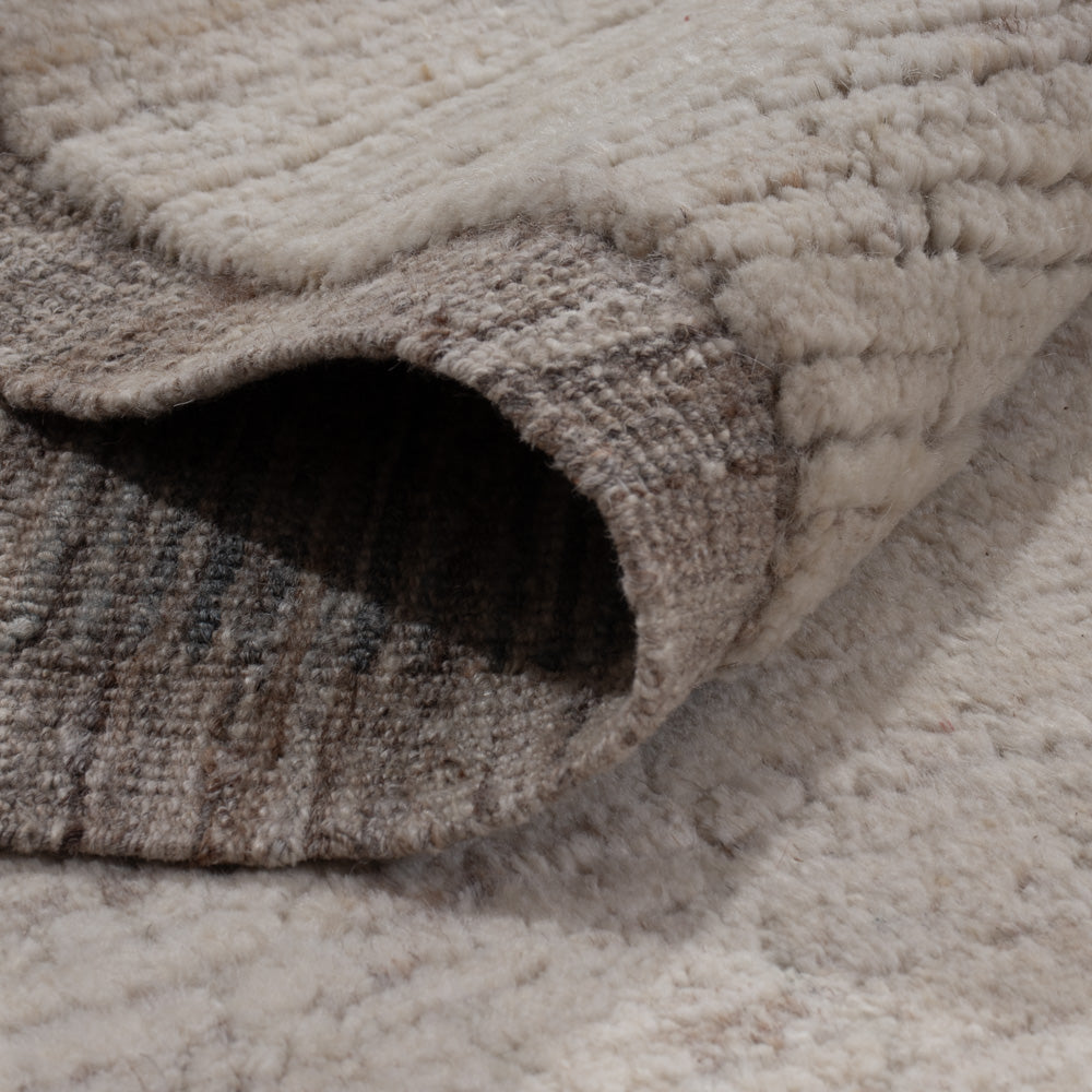 Berber Teppich - 286 x 202 cm - hellgrau