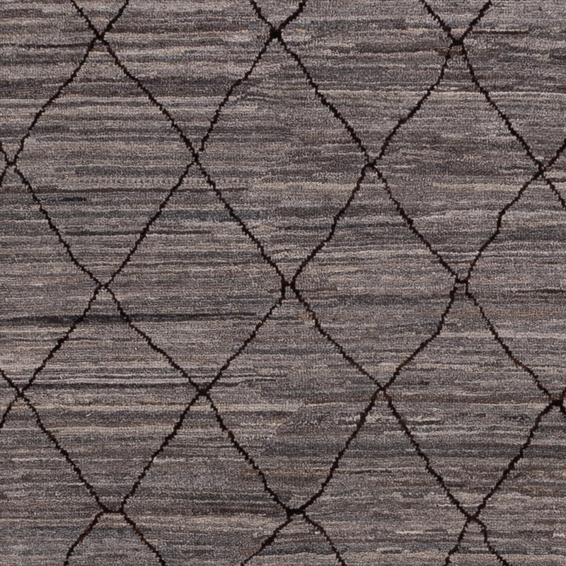 Berber Teppich - 297 x 199 cm - dunkelgrau