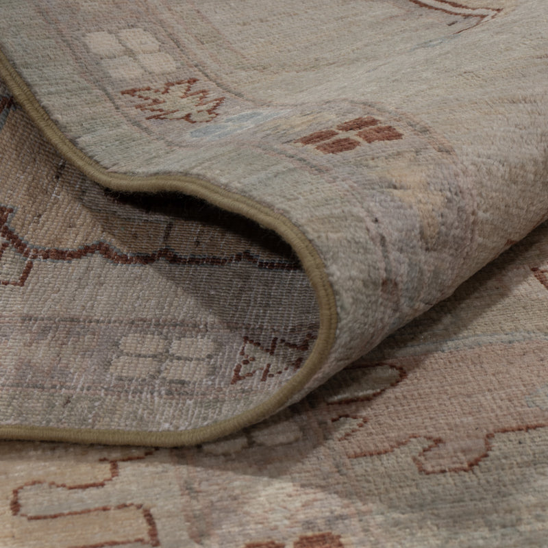 Ziegler Teppich - Usak - 300 x 247 cm - dunkelbeige