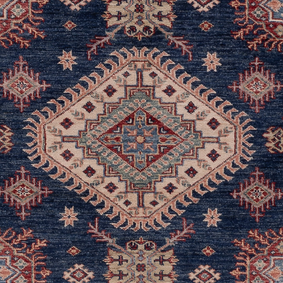 Ziegler Teppich - Kazak - 296 x 202 cm - blau