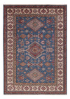 Kazak Tappeto 203x284cm - Tappeto orientale - blu - Rettangolo / Blu / 203 x 284 cm Rettangolo