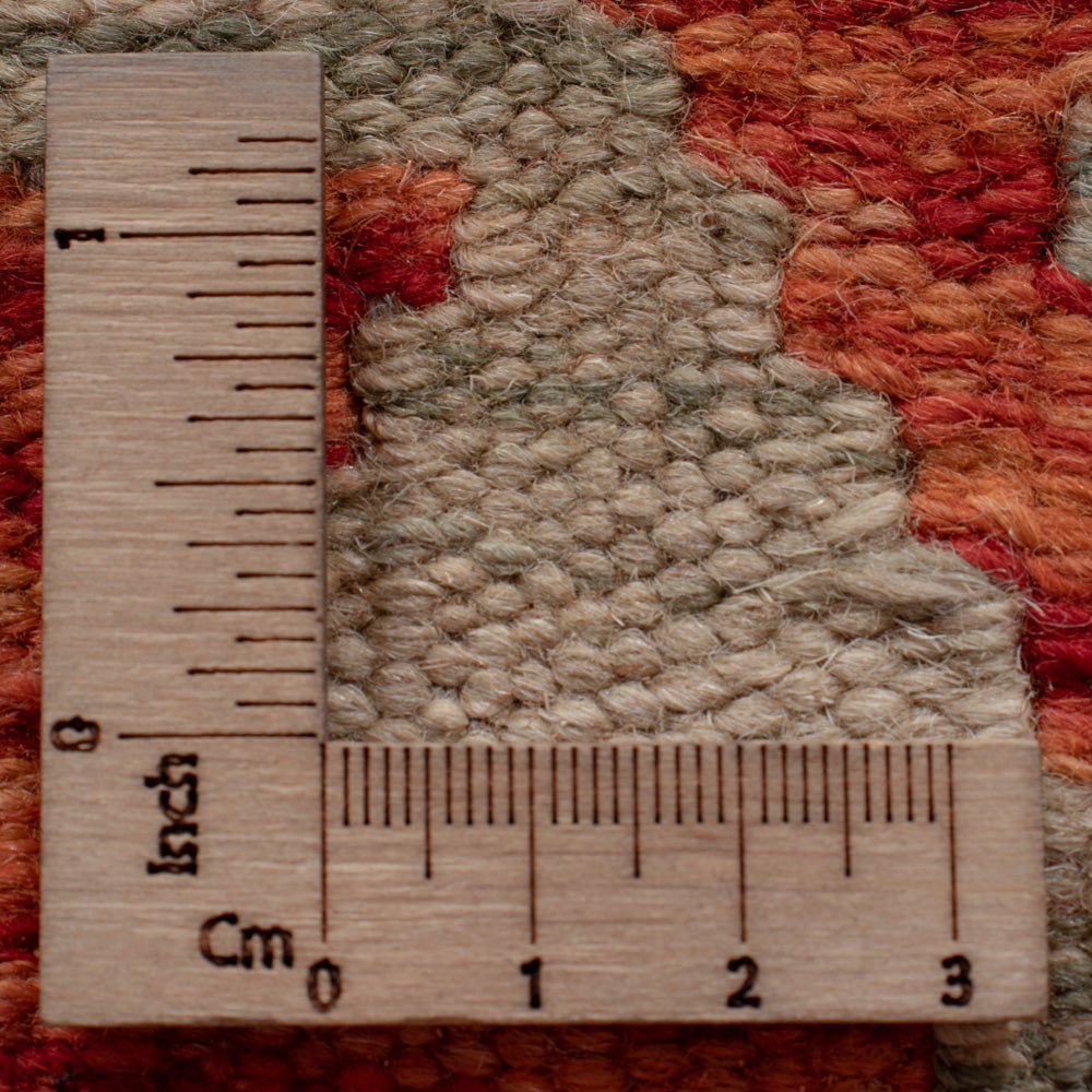 Läufer Kelim - Splash - 404 x 80 cm - mehrfarbig