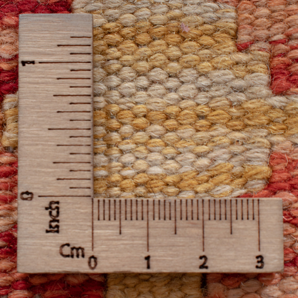 Läufer Kelim - Splash - 199 x 79 cm - mehrfarbig