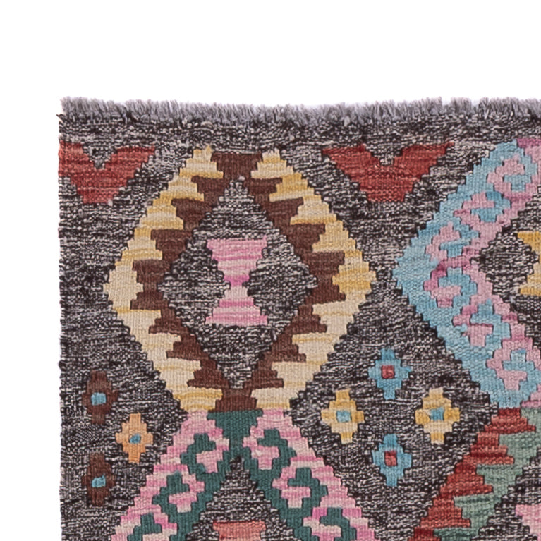 Kilim Maimana Tapis 302x90cm - Tapis en laine