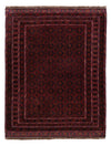 Kilim afghan Tapis 152x194cm - rouge foncé - Rectangle / Rouge foncé / 152 x 194 cm Rectangle