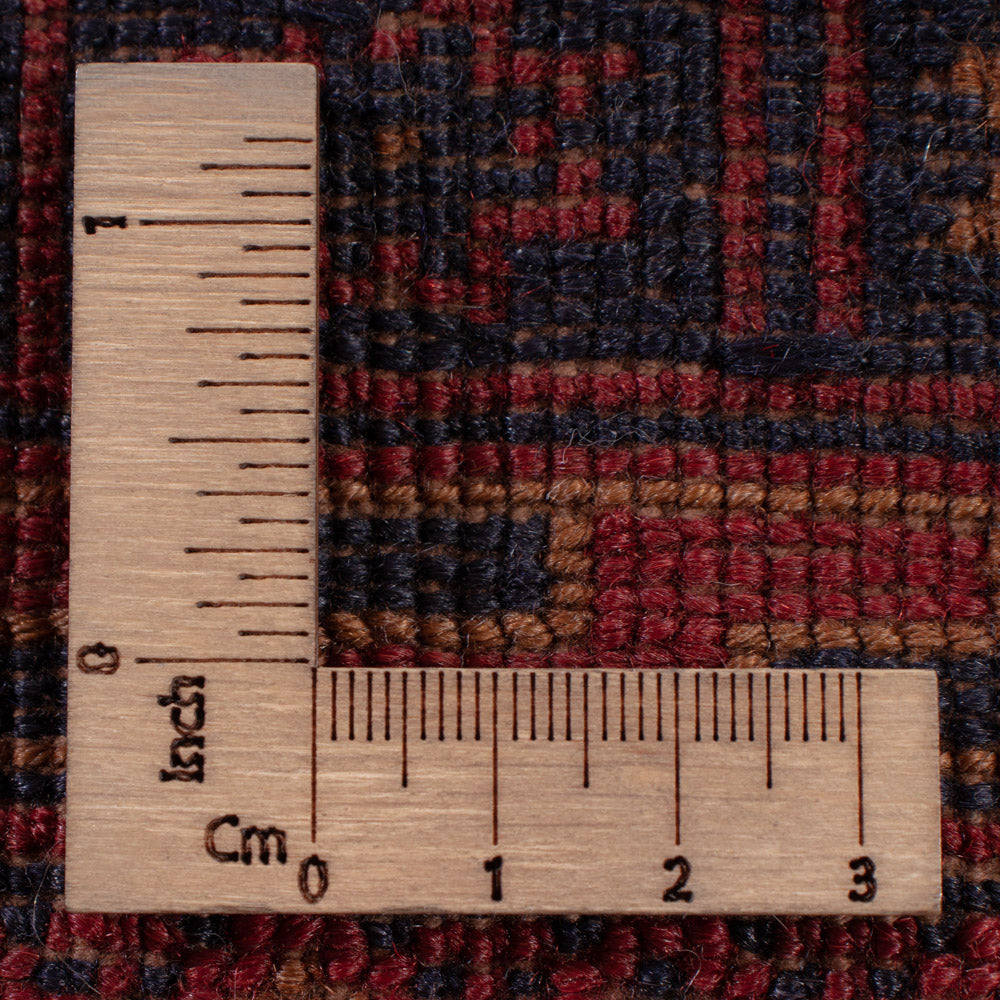 Kelim Teppich - Oriental - 196 x 156 cm - dunkelrot