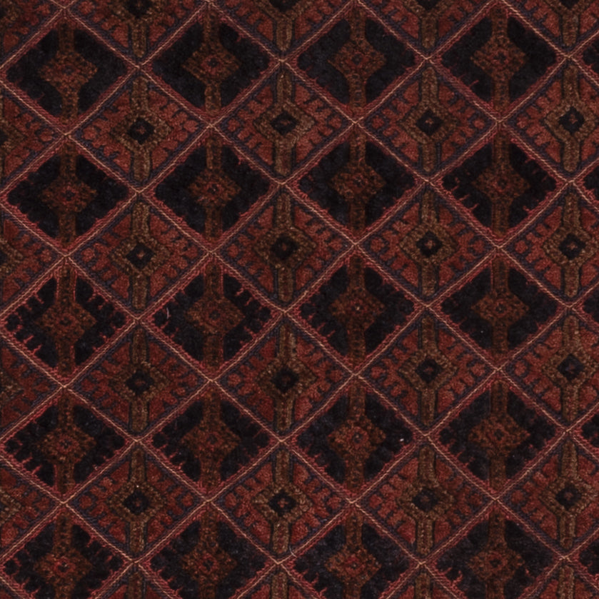 Kelim Teppich - Oriental - 195 x 148 cm - dunkelrot