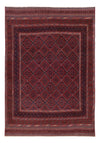 Kilim afghan Tapis 132x190cm - Rectangle / Rouge foncé / 132 x 190 cm Rectangle
