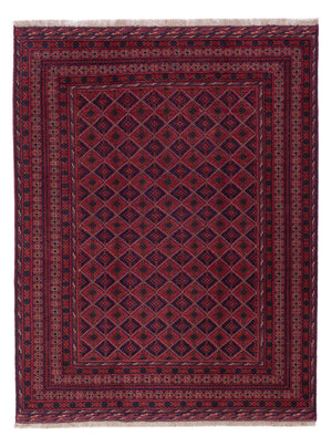 Kelim Teppich - Oriental - 205 x 152 cm - dunkelrot