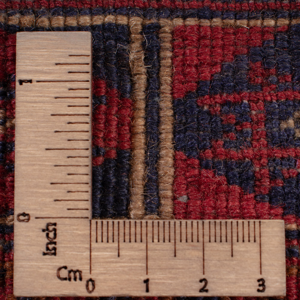 Kelim Teppich - Oriental - 190 x 152 cm - dunkelrot