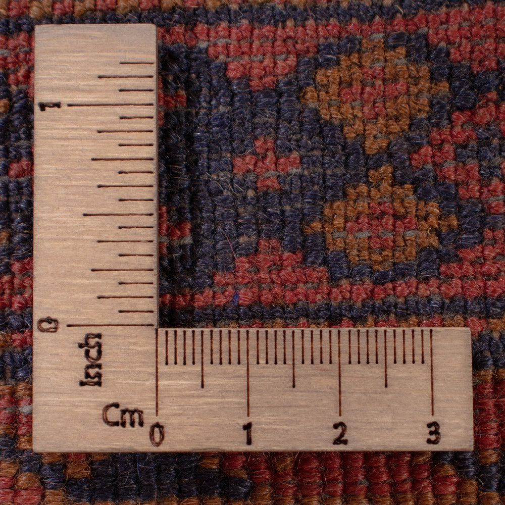 Kelim Teppich - Oriental - 193 x 152 cm - dunkelrot