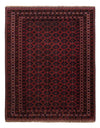 Kilim afghan Tapis 155x194cm - rouge foncé - Rectangle / Rouge foncé / 155 x 194 cm Rectangle