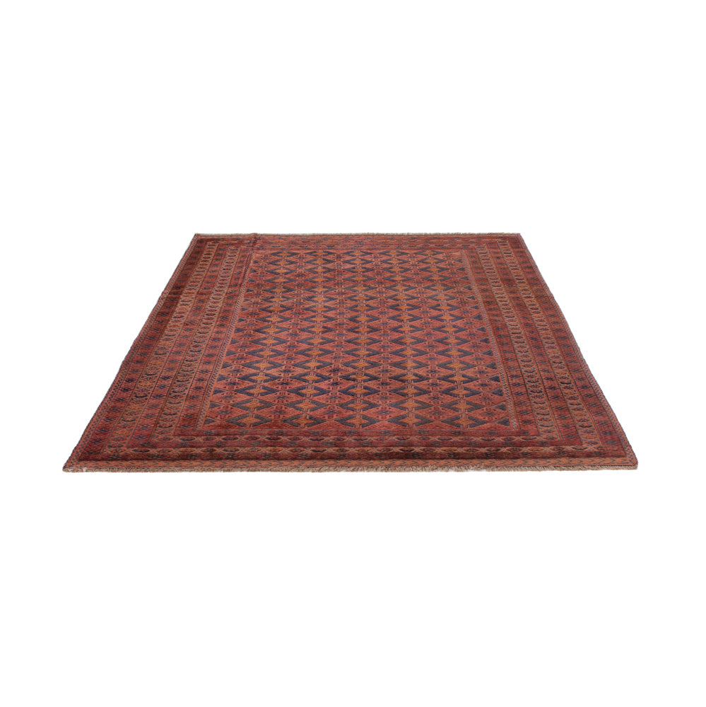 Kelim Teppich - Oriental - 194 x 148 cm - dunkelrot