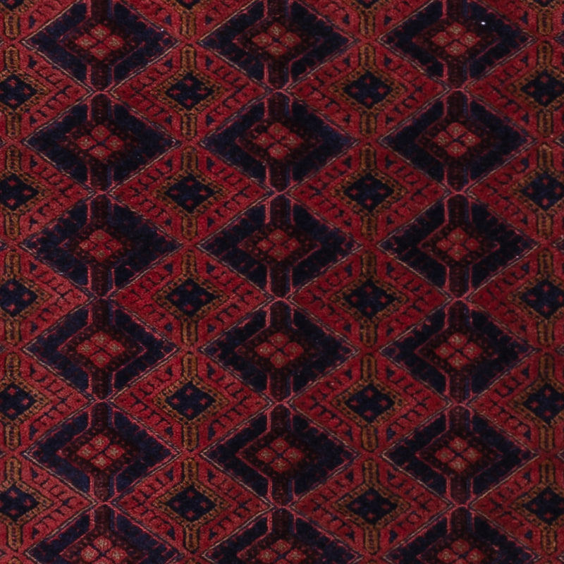 Kelim Teppich - Oriental - 198 x 153 cm - dunkelrot