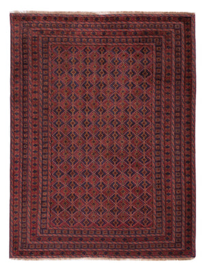 Kelim Teppich - Oriental - 205 x 155 cm - dunkelrot