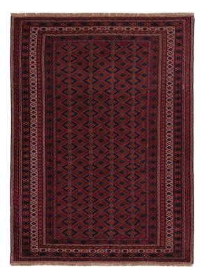 Kelim Teppich - Oriental - 204 x 150 cm - dunkelrot