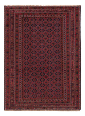Kelim Teppich - Oriental - 200 x 146 cm - dunkelrot