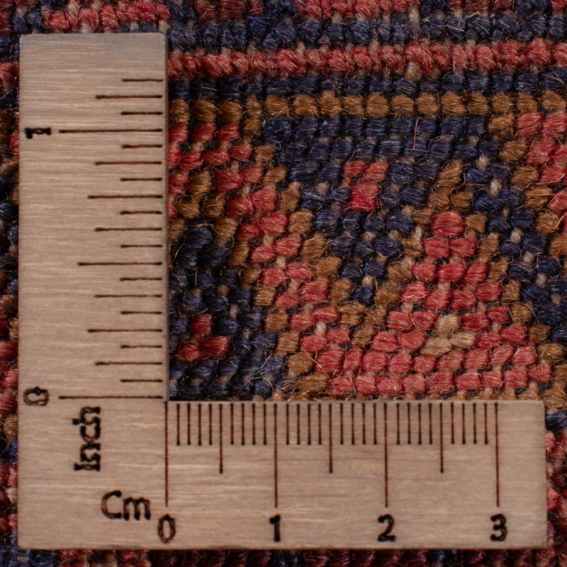 Kelim Teppich - Oriental - 193 x 159 cm - dunkelrot