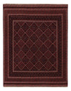 Kilim afghan Tapis 141x183cm - rouge foncé - Rectangle / Rouge foncé / 141 x 183 cm Rectangle
