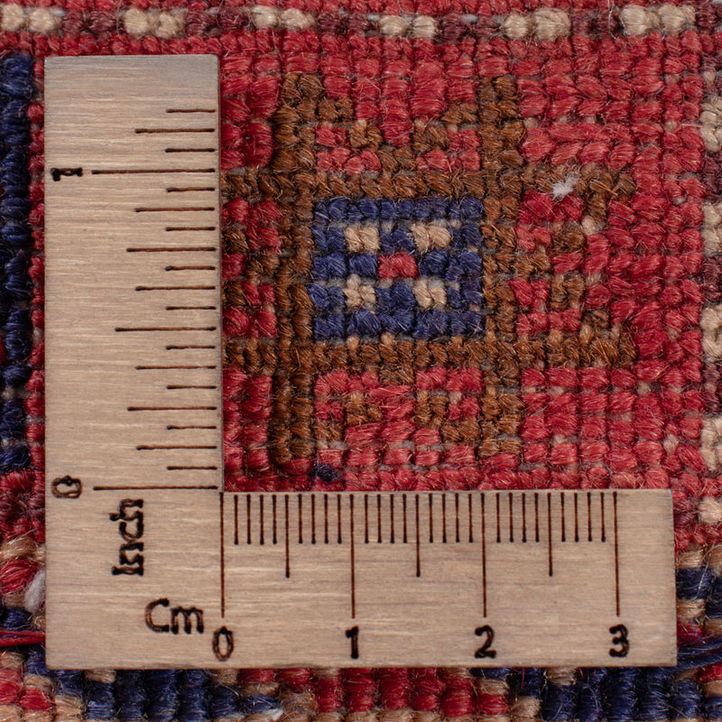 Kelim Teppich - Oriental quadratisch  - 178 x 160 cm - dunkelrot