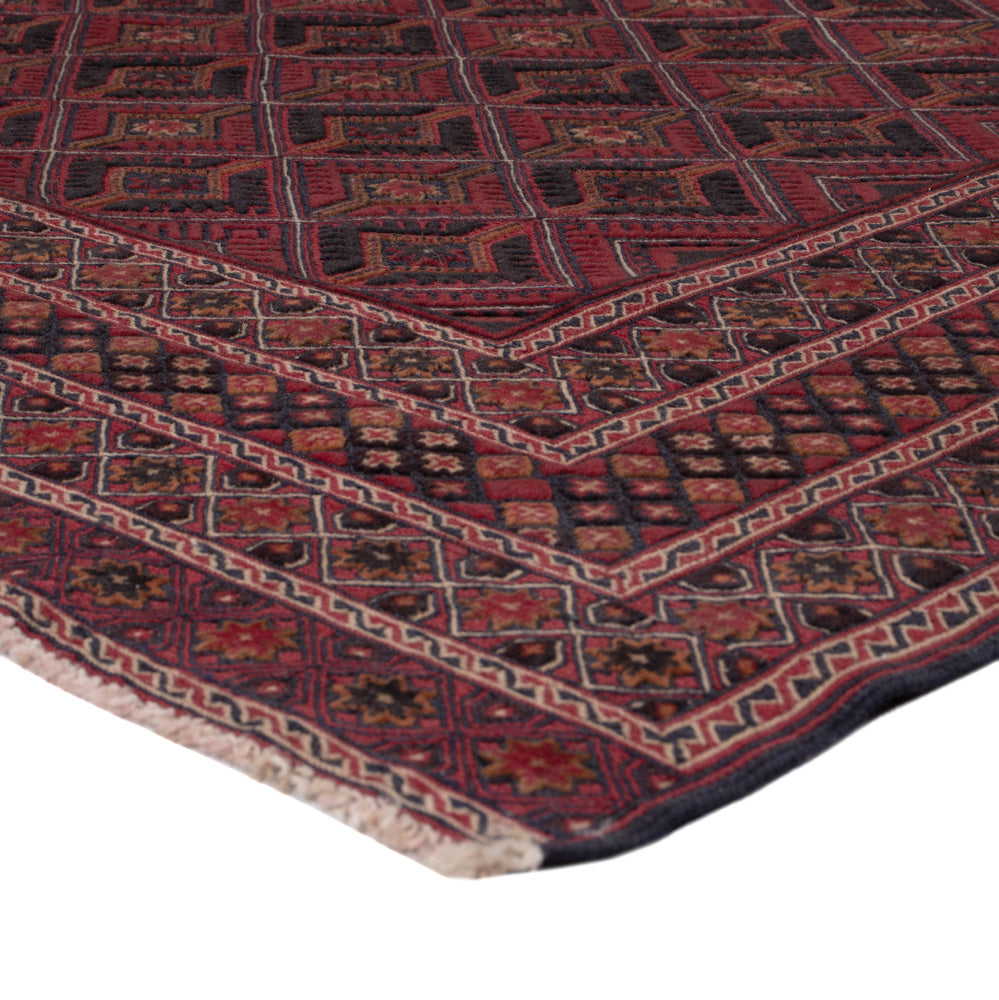 Kelim Teppich - Oriental - 208 x 159 cm - dunkelrot