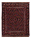 Kilim afghan Tapis 161x197cm - Rectangle / Rouge foncé / 161 x 197 cm Rectangle
