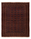 Kilim afgano Tappeto 161x196cm - Rettangolo / Rosso scuro / 161 x 196 cm Rettangolo