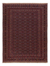 Kilim afgano Tappeto 146x193cm - Rettangolo / Rosso scuro / 146 x 193 cm Rettangolo