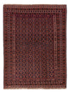 Kilim afghan Tapis 150x192cm - rouge foncé - Rectangle / Rouge foncé / 150 x 192 cm Rectangle