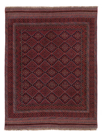 Kelim Teppich - Oriental - 180 x 131 cm - dunkelrot