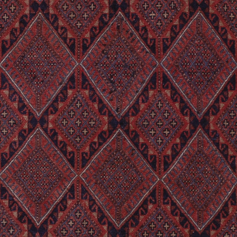 Kelim Teppich - Oriental - 200 x 139 cm - dunkelrot