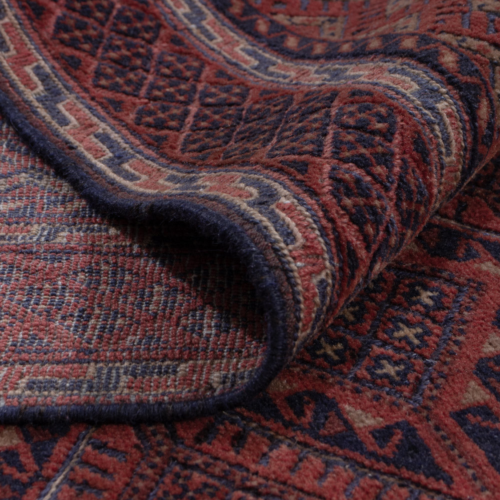 Kelim Teppich - Oriental - 200 x 139 cm - dunkelrot