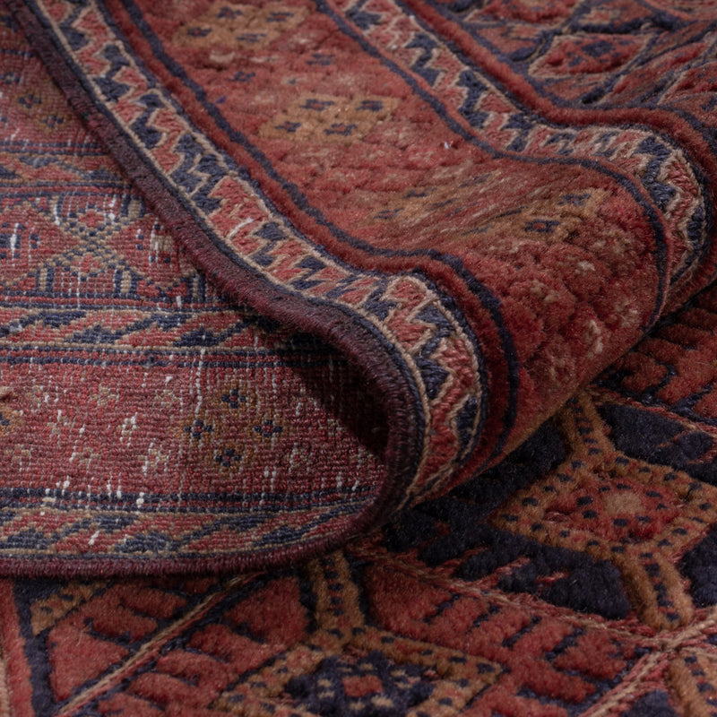 Kelim Teppich - Oriental - 207 x 140 cm - dunkelrot