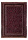 Kilim afghan Tapis 145x195cm - rouge foncé - Rectangle / Rouge foncé / 145 x 195 cm Rectangle
