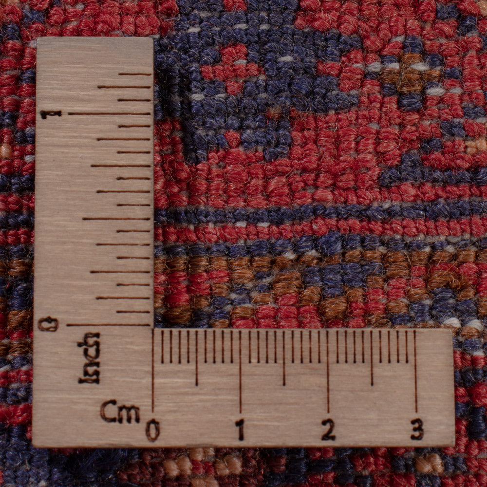 Kelim Teppich - Oriental - 190 x 147 cm - dunkelrot