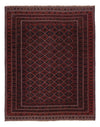 Kilim afghan Tapis 156x196cm - rouge foncé - Rectangle / Rouge foncé / 156 x 196 cm Rectangle