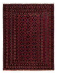 Kelim Teppich - Oriental - 203 x 155 cm - dunkelrot