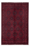 Tapis afghan 204x301cm - Tapis oriental - Rectangle / Rouge foncé / 204 x 301 cm Rectangle