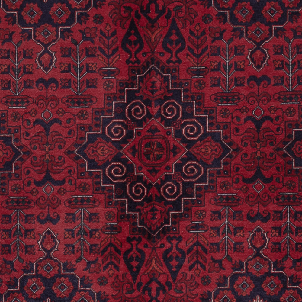 Afghan Teppich - Royal - 301 x 204 cm - dunkelrot