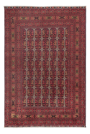 Afghan Teppich - Royal - 283 x 193 cm - dunkelrot