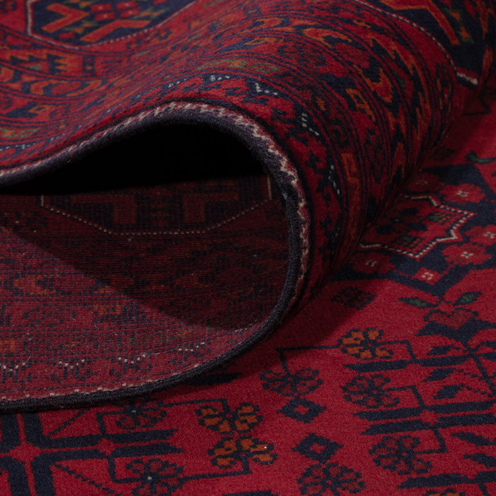 Afghan Teppich - Royal - 305 x 206 cm - dunkelrot