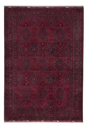 Afghan Teppich - Royal - 297 x 206 cm - dunkelrot