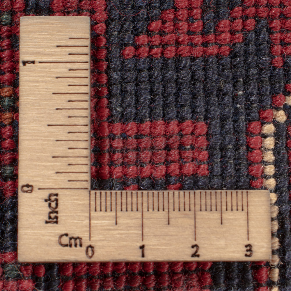 Afghan Teppich - Kunduz - 296 x 207 cm - dunkelrot