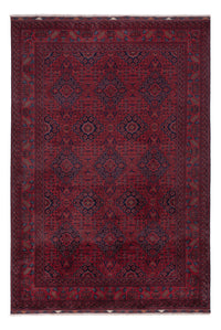Afghan Teppich - Royal - 300 x 202 cm - dunkelrot