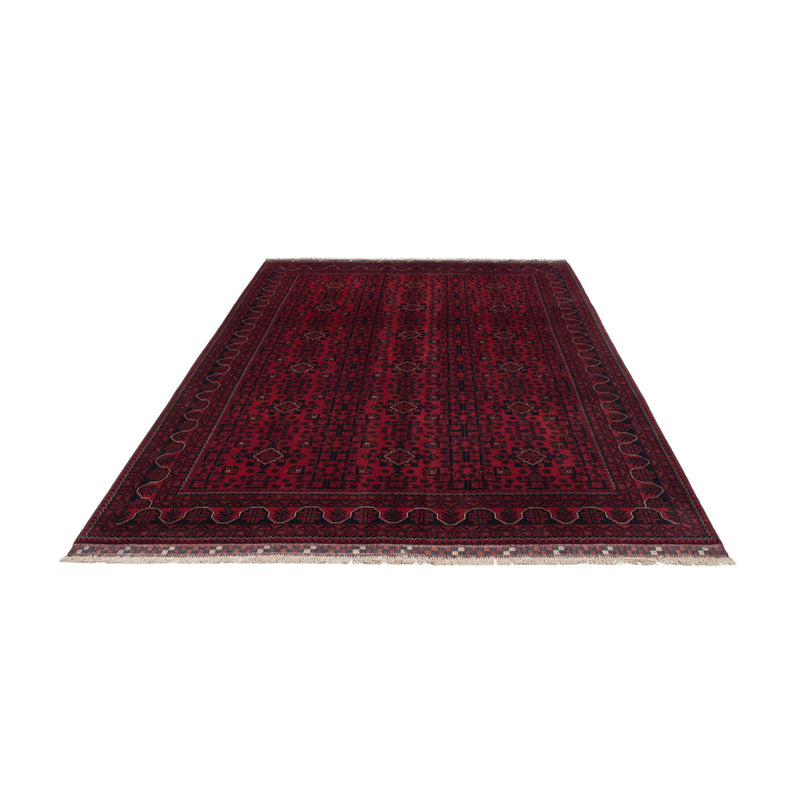 Tappeto afgano - Kunduz - 300 x 198 cm - rosso scuro