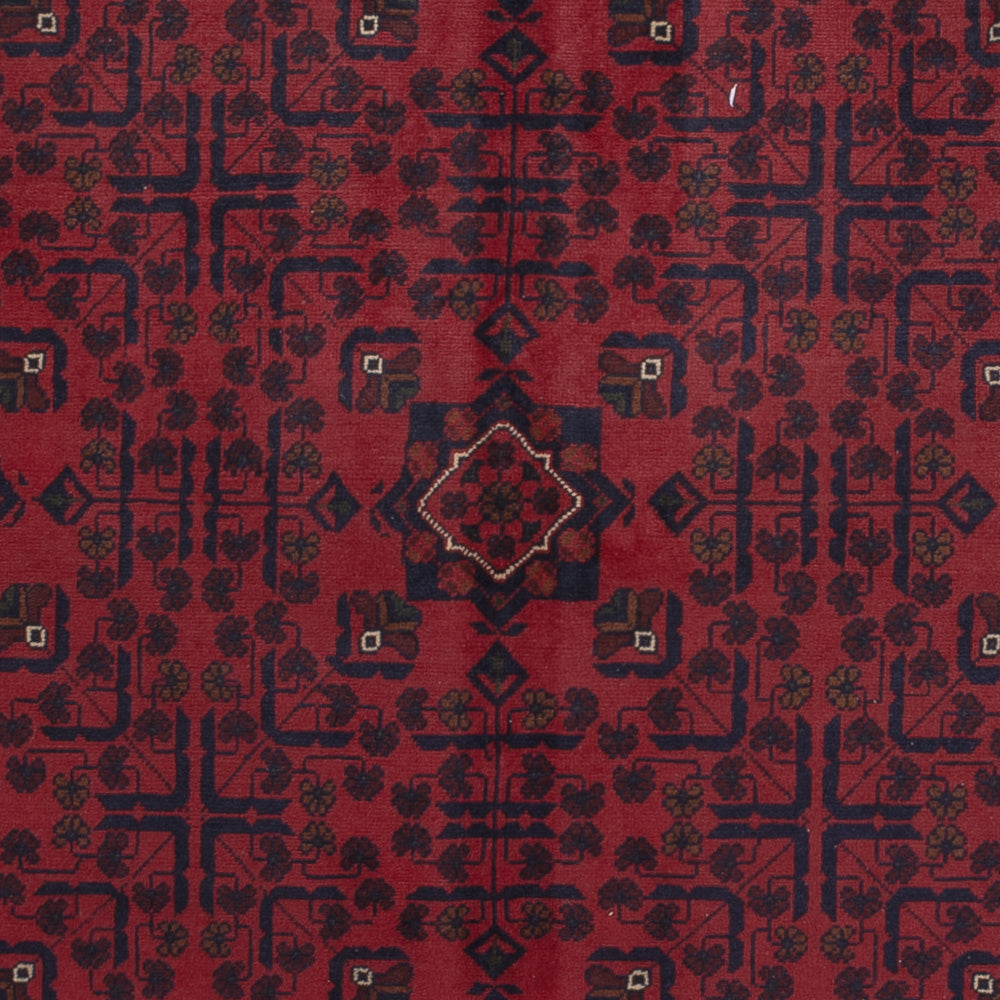 Tappeto afgano - Kunduz - 300 x 202 cm - rosso scuro