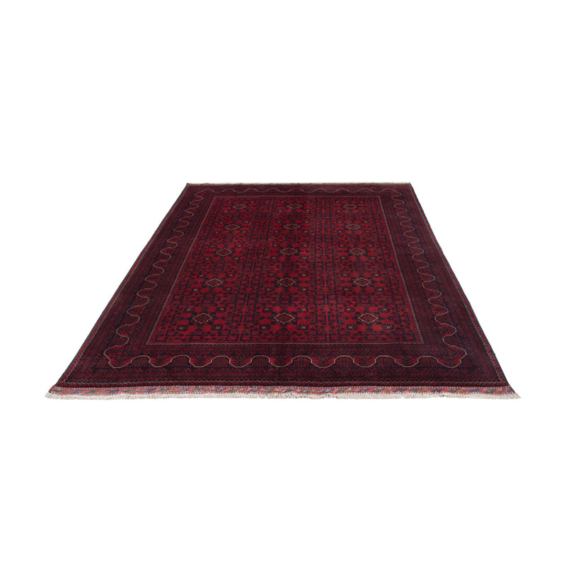 Tappeto afgano - Kunduz - 300 x 202 cm - rosso scuro